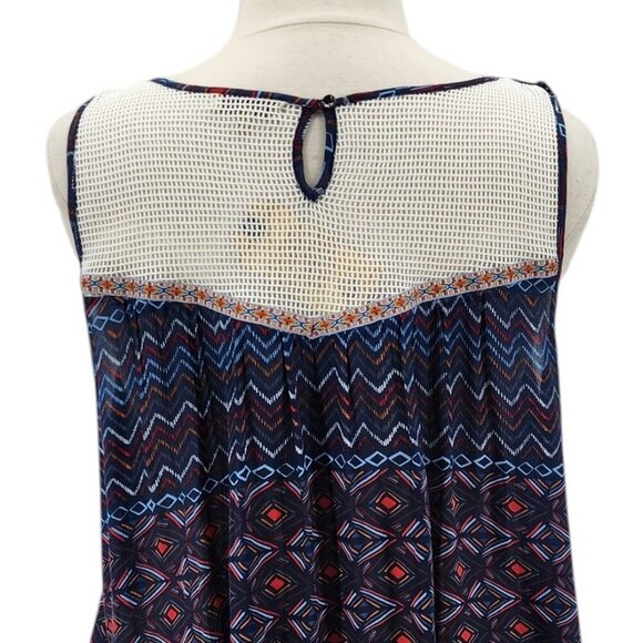 NWT Democracy Boho Western Tassel Tank Top Womens 1X - Picture 5 of 12